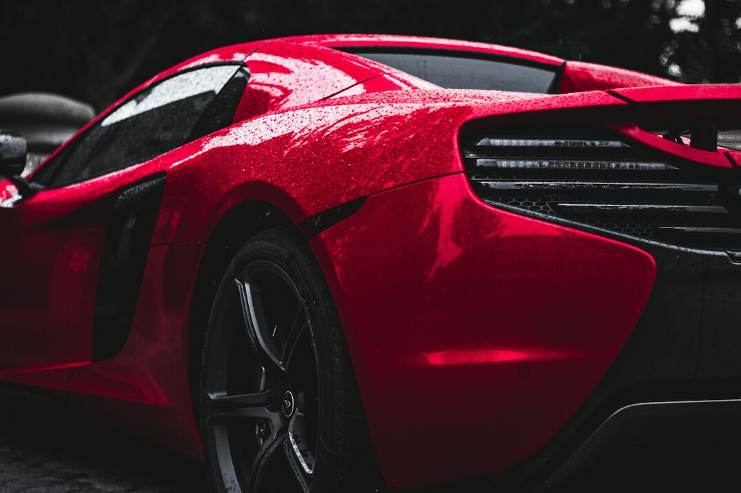 luxury sports car